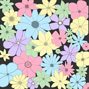 Lynn-Marie Gildersleeve - Whimsical Pastel Flowers